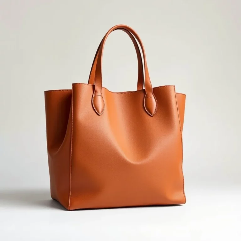 Chic Leather Tote Bag