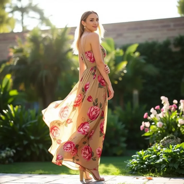 Silk Maxi Dress