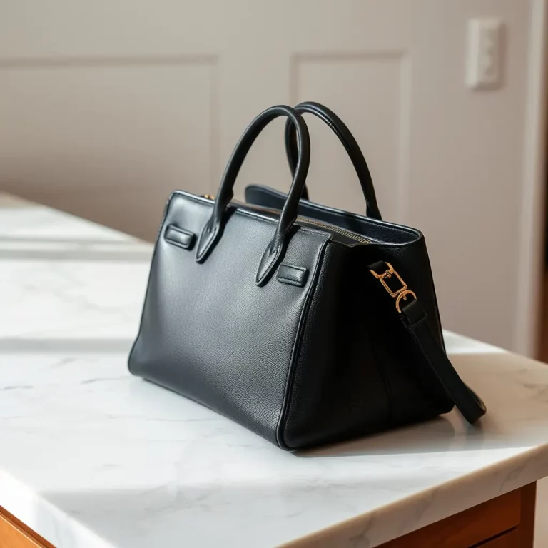 Classic Black Handbag