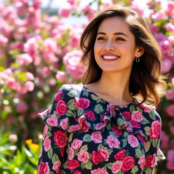 Floral Print Blouse