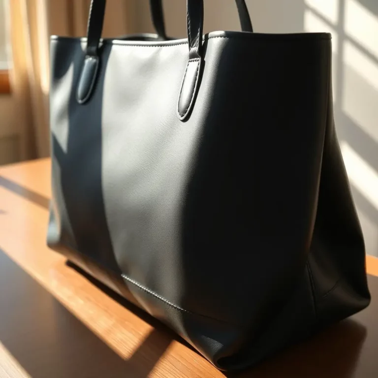 Leather Tote Bag